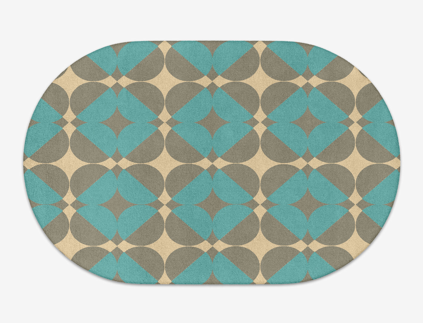 Moonstone Geometric Capsule Hand Tufted Pure Wool Custom Rug by Rug Artisan