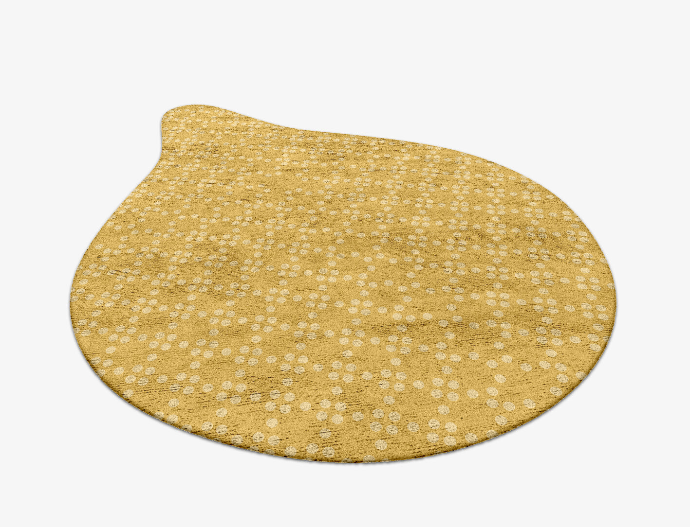 Morgan Geometric Drop Hand Tufted Bamboo Silk Custom Rug by Rug Artisan