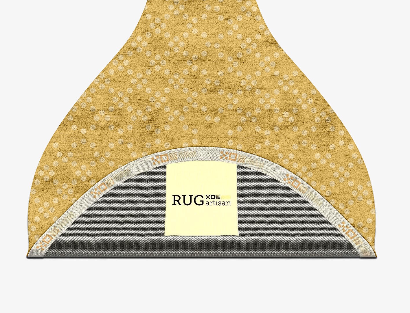 Morgan Geometric Drop Hand Tufted Bamboo Silk Custom Rug by Rug Artisan