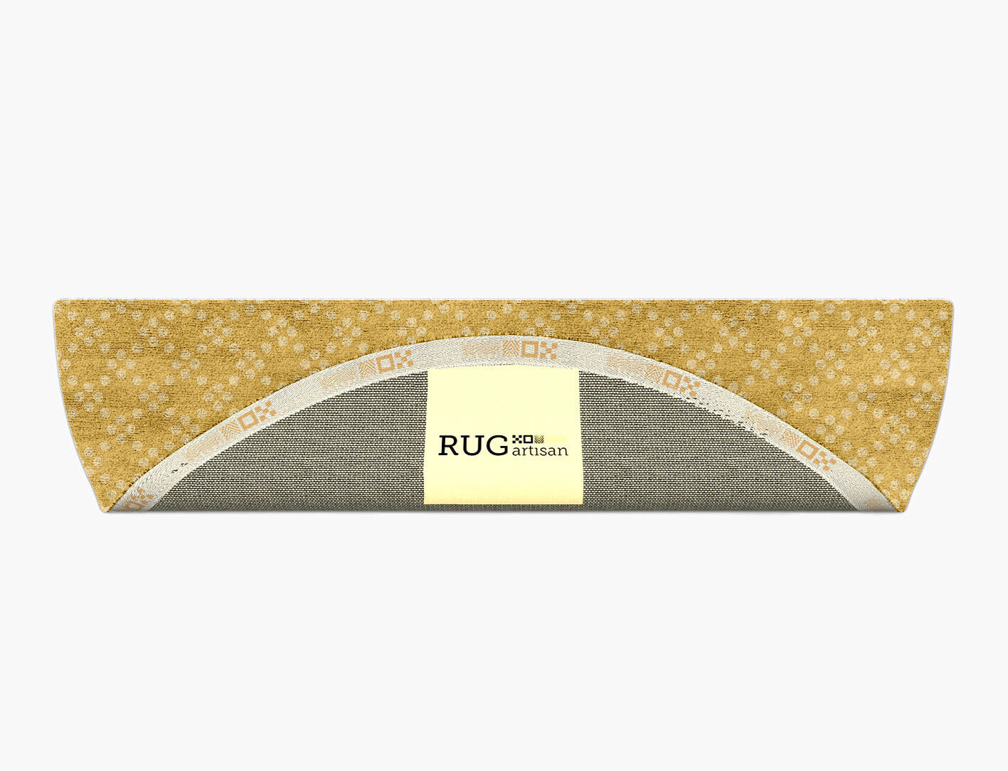 Morgan Geometric Halfmoon Hand Tufted Bamboo Silk Custom Rug by Rug Artisan