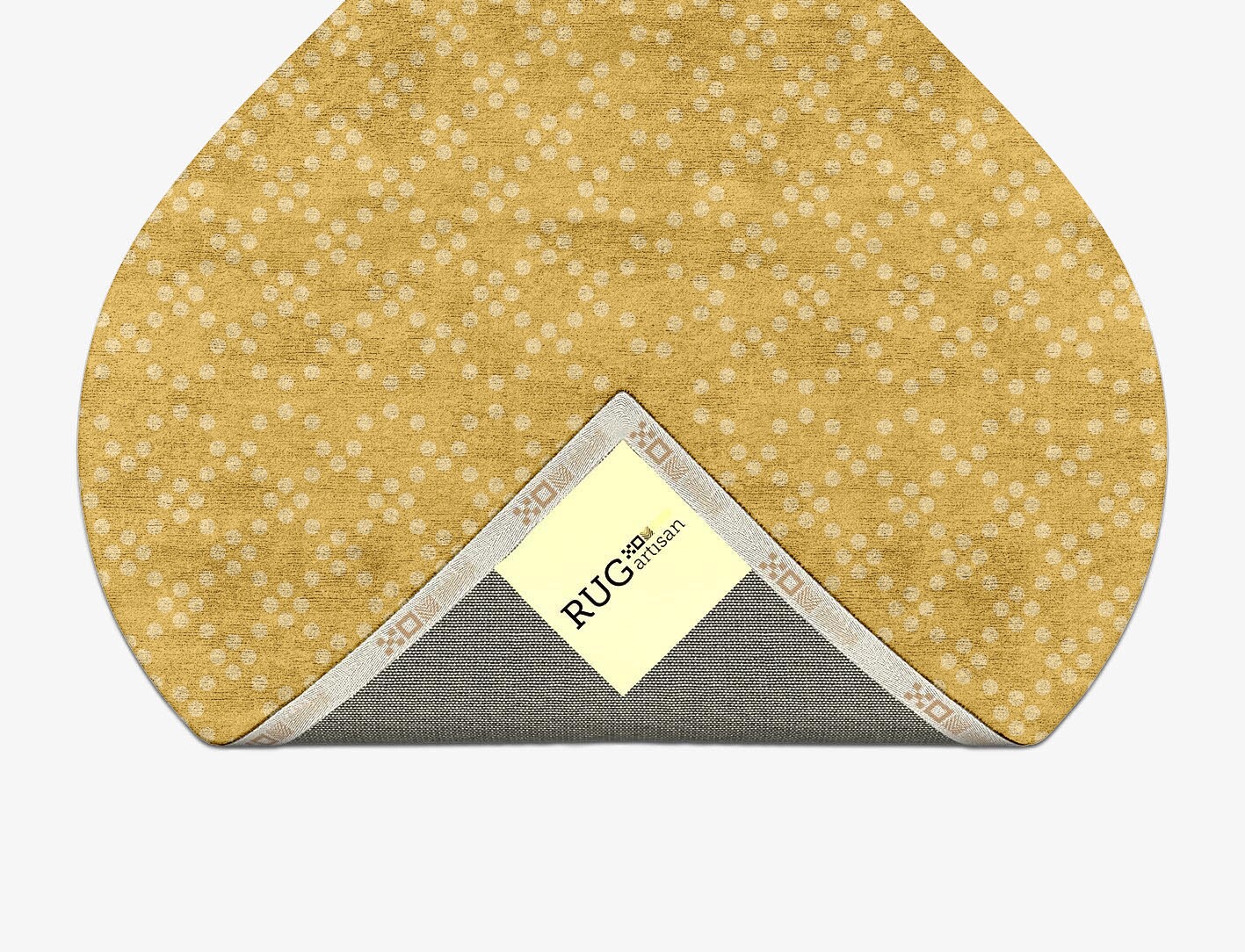 Morgan Geometric Ogee Hand Tufted Bamboo Silk Custom Rug by Rug Artisan