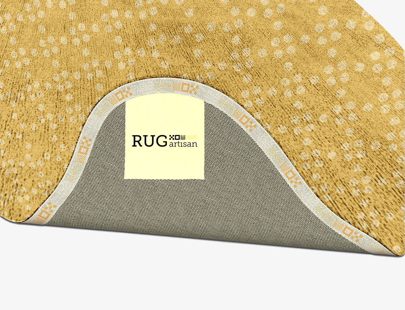 Morgan Geometric Splash Hand Tufted Bamboo Silk Custom Rug by Rug Artisan