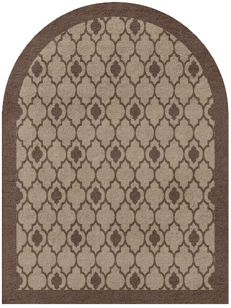 Moroccan Lime Geometric Arch Hand Tufted Pure Wool Custom Rug by Rug Artisan