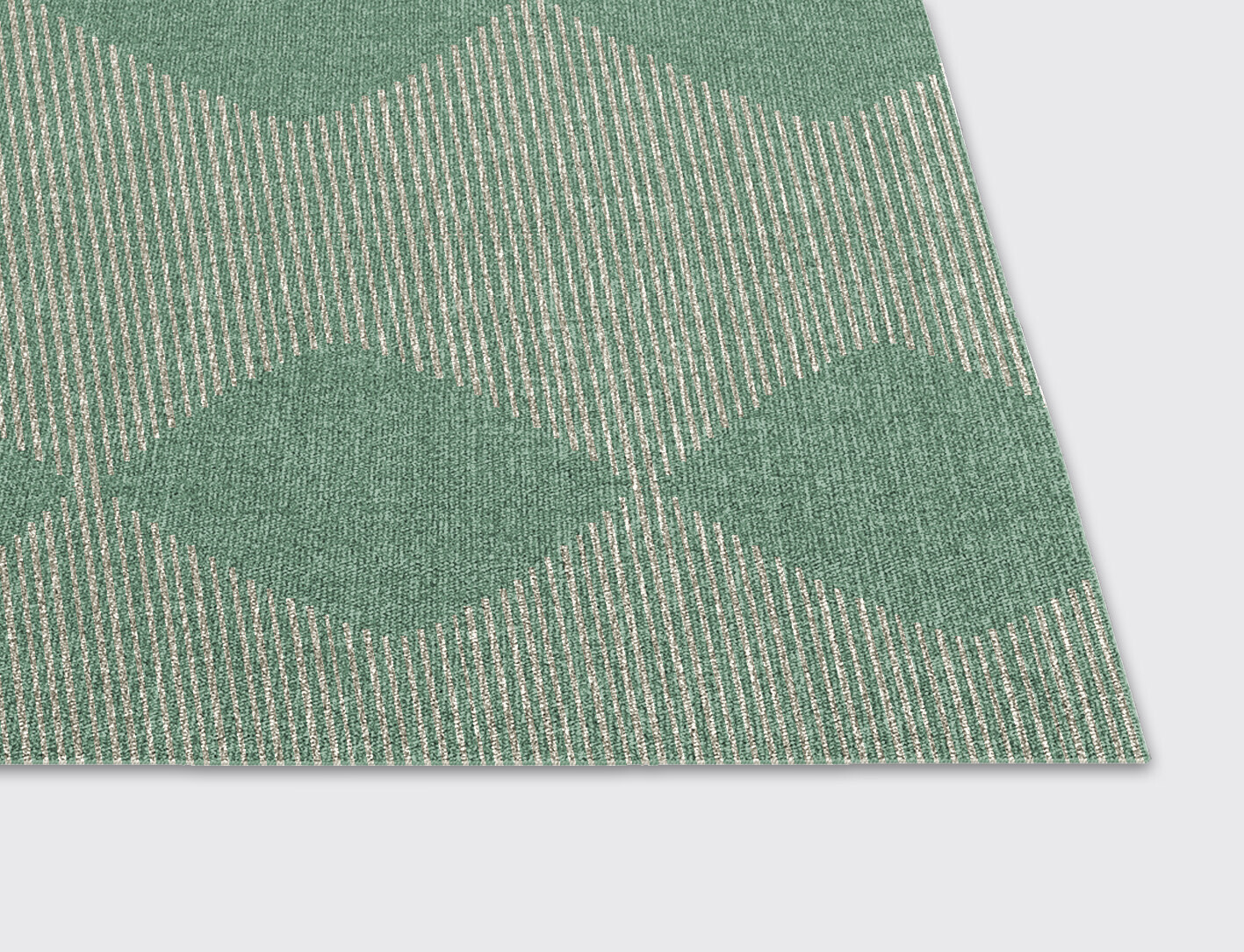 Morpheus Geometric Rectangle Flatweave New Zealand Wool Custom Rug by Rug Artisan