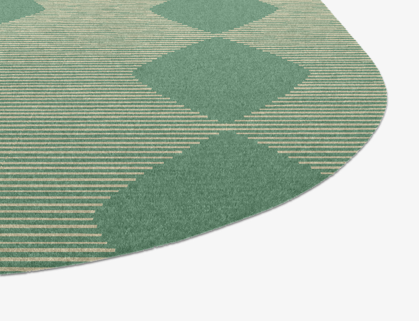 Morpheus Geometric Oblong Hand Knotted Tibetan Wool Custom Rug by Rug Artisan