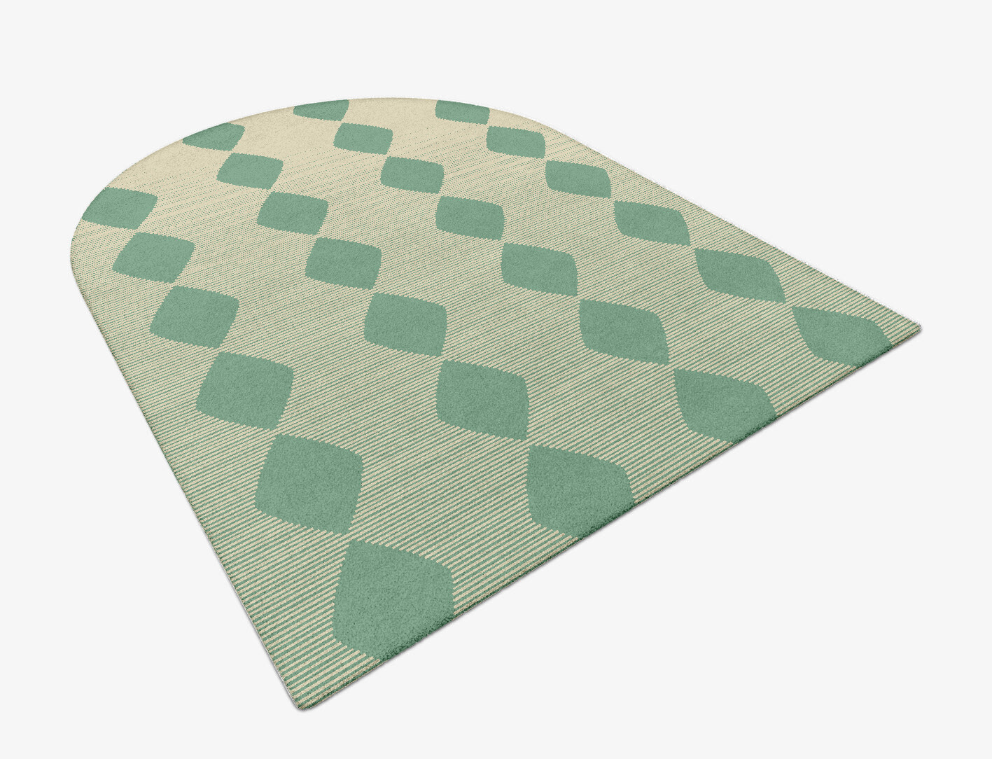 Morpheus Geometric Arch Hand Tufted Pure Wool Custom Rug by Rug Artisan