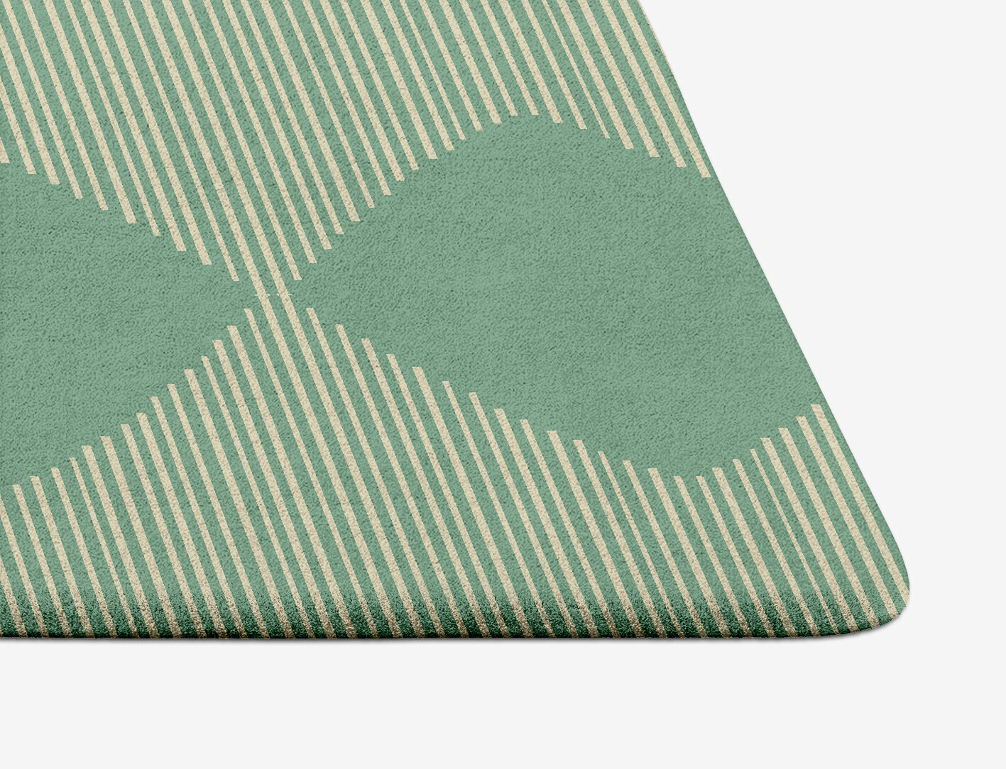 Morpheus Geometric Arch Hand Tufted Pure Wool Custom Rug by Rug Artisan