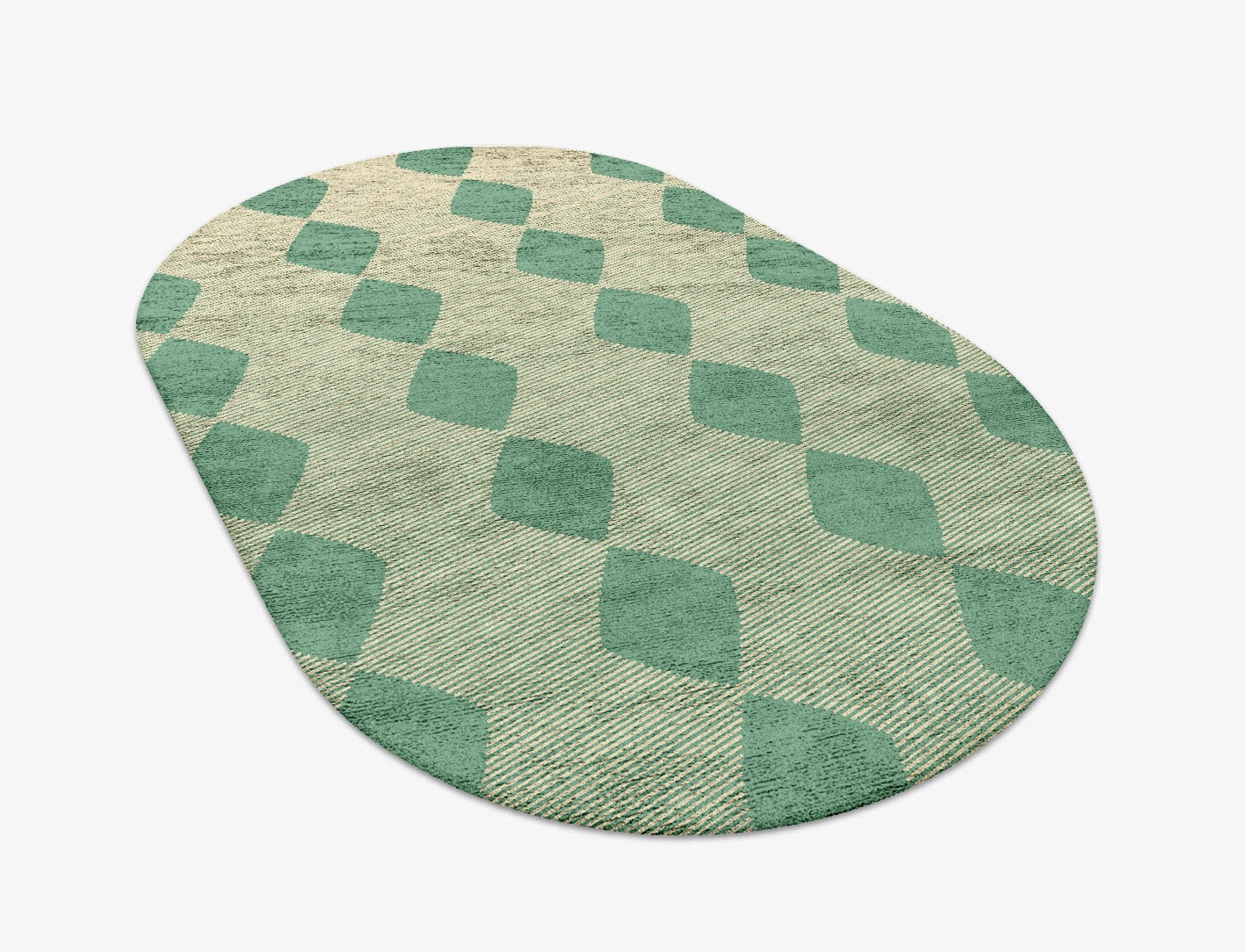 Morpheus Geometric Capsule Hand Tufted Bamboo Silk Custom Rug by Rug Artisan