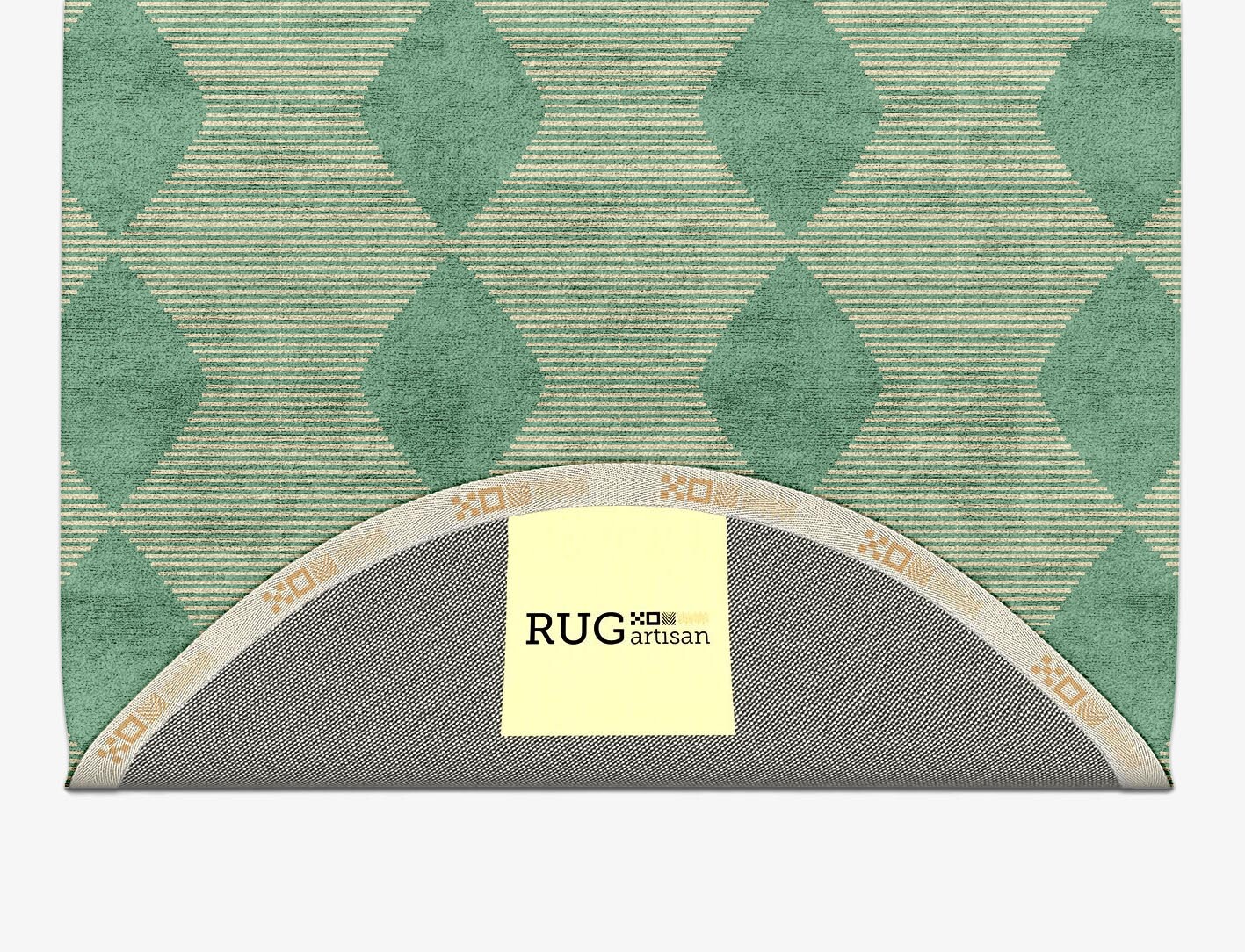 Morpheus Geometric Capsule Hand Tufted Bamboo Silk Custom Rug by Rug Artisan