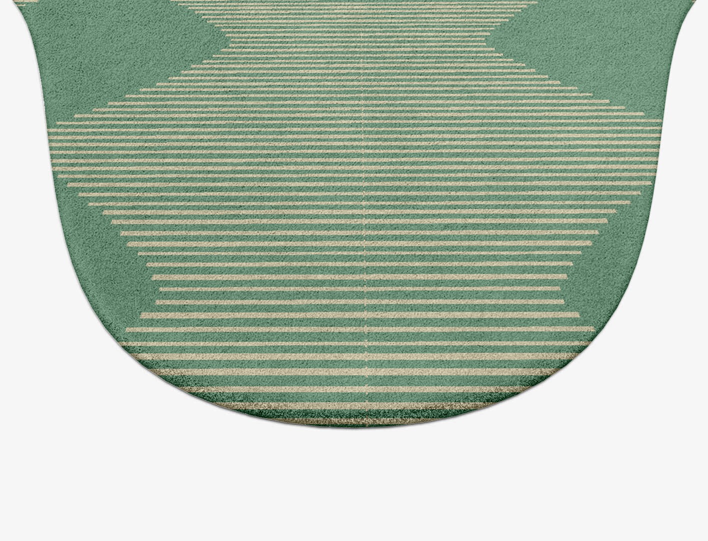 Morpheus Geometric Drop Hand Tufted Pure Wool Custom Rug by Rug Artisan