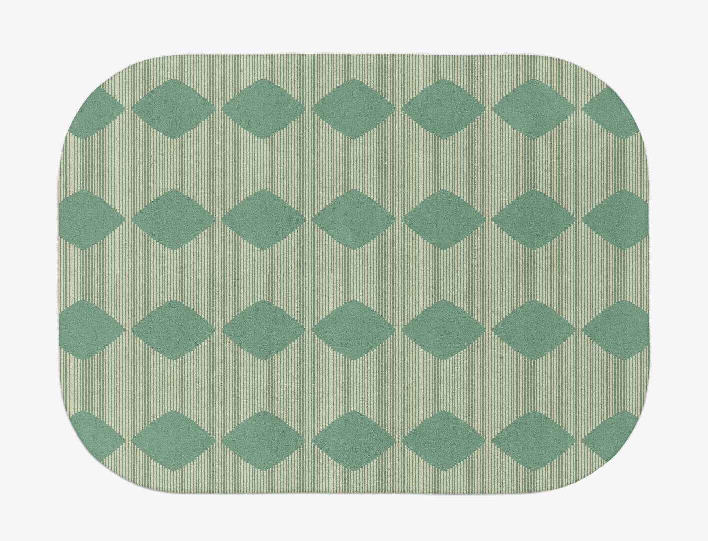 Morpheus Geometric Oblong Hand Tufted Pure Wool Custom Rug by Rug Artisan