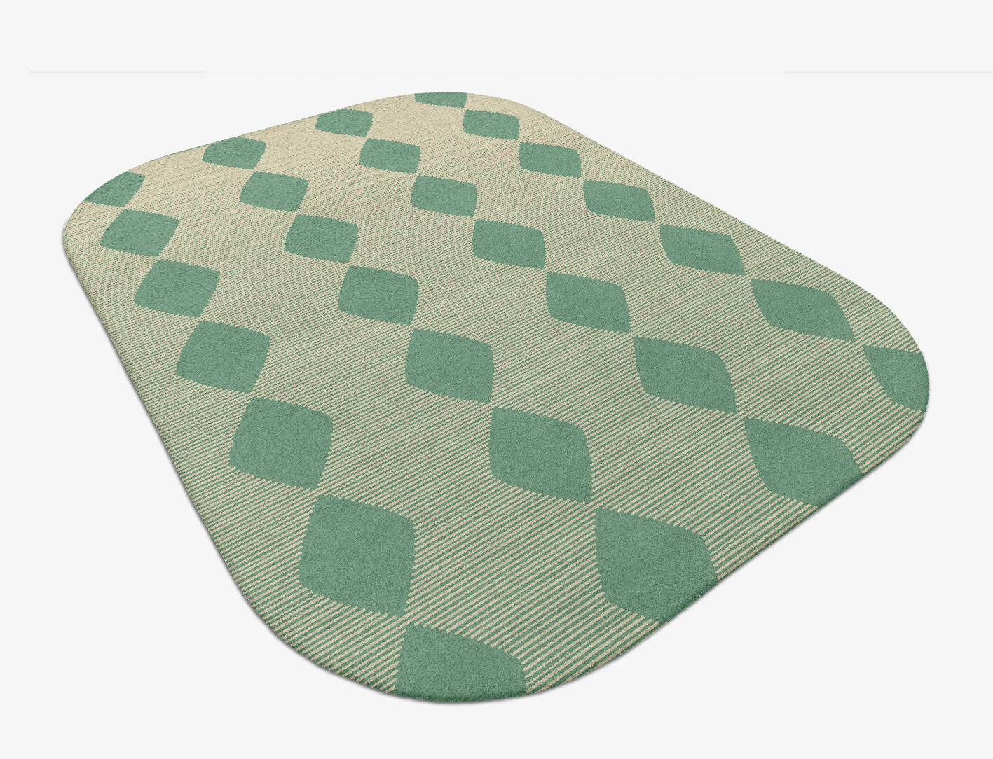 Morpheus Geometric Oblong Hand Tufted Pure Wool Custom Rug by Rug Artisan