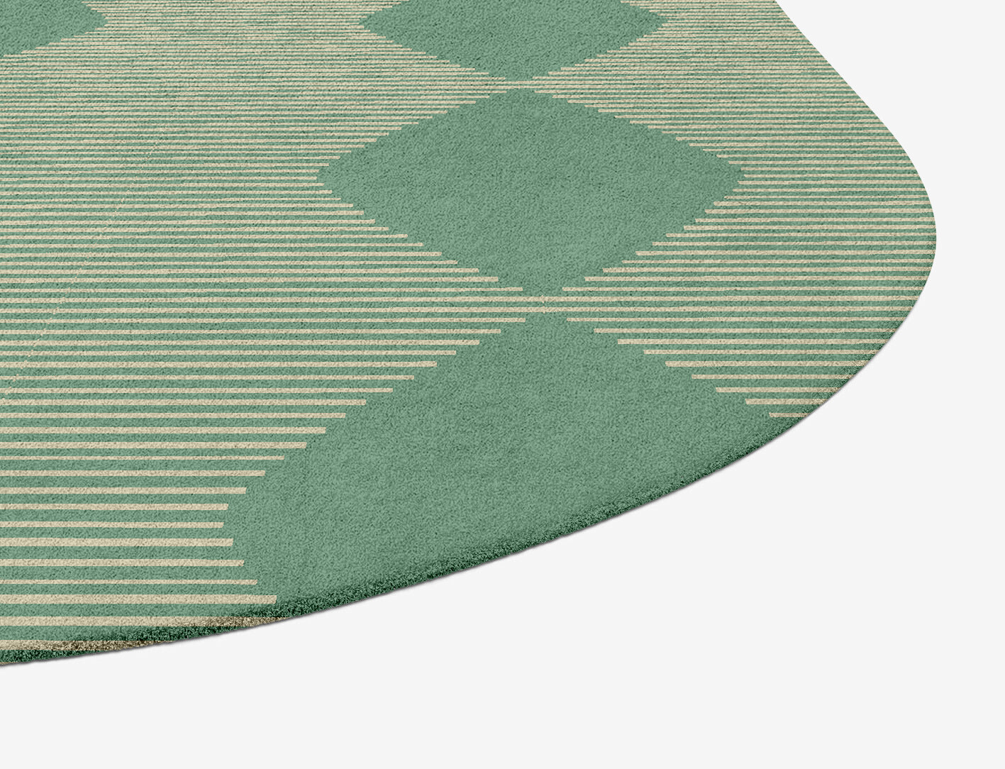 Morpheus Geometric Oblong Hand Tufted Pure Wool Custom Rug by Rug Artisan