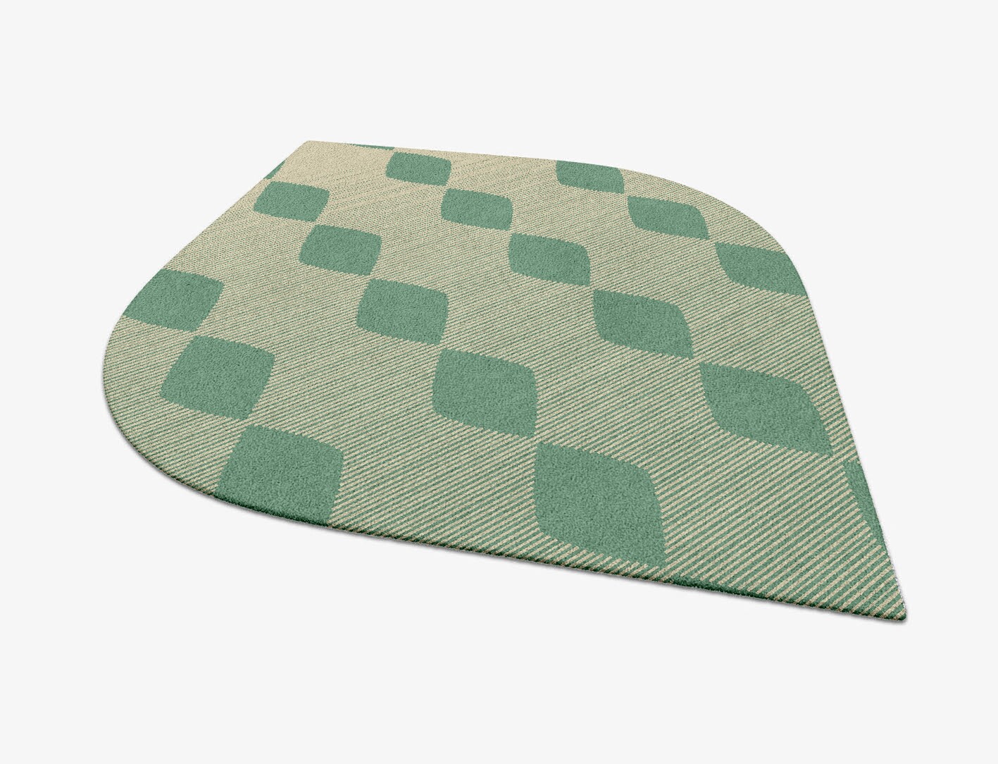 Morpheus Geometric Ogee Hand Tufted Pure Wool Custom Rug by Rug Artisan