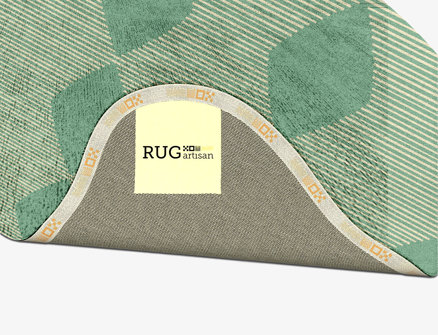 Morpheus Geometric Splash Hand Tufted Bamboo Silk Custom Rug by Rug Artisan