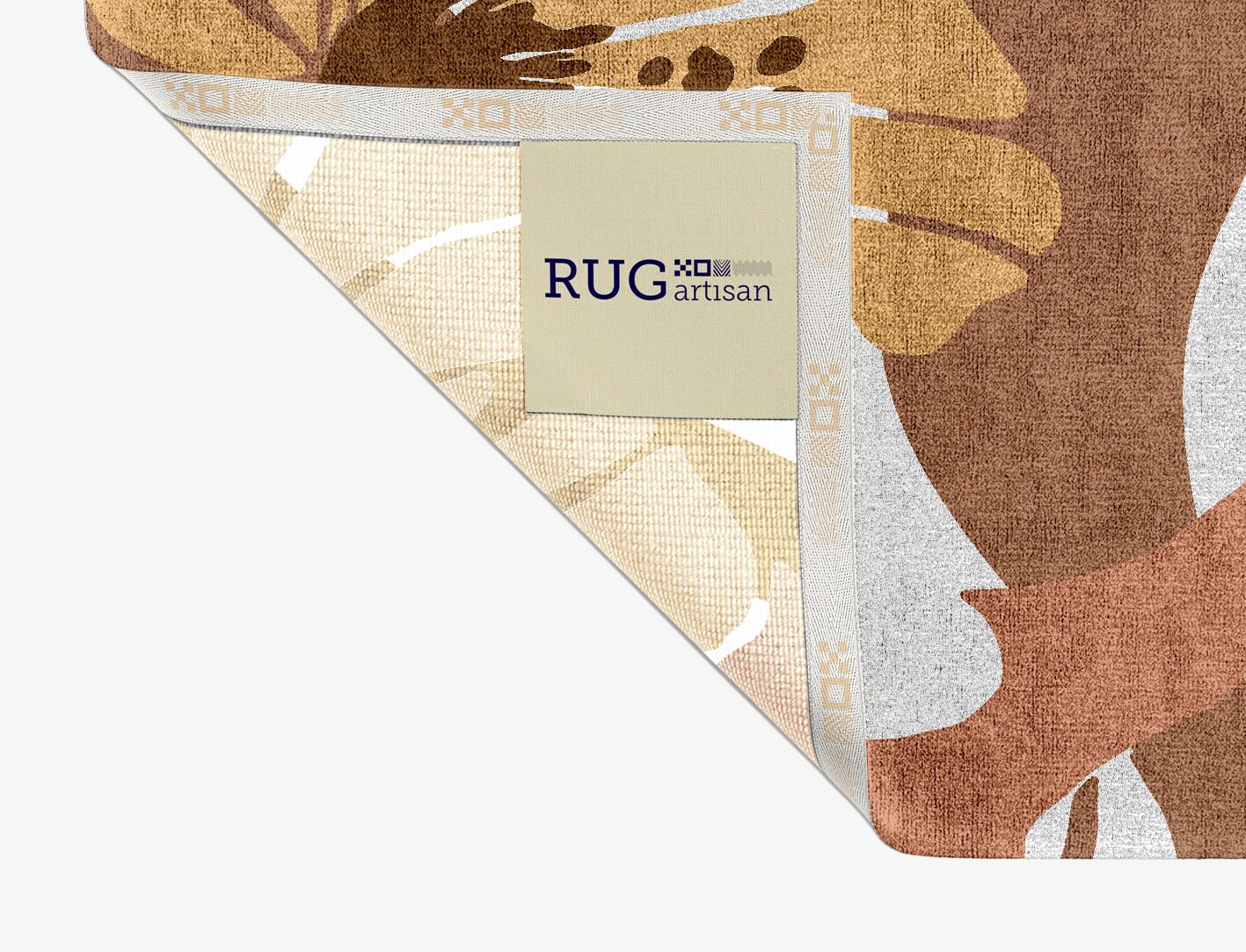 Moss Rose Field of Flowers Rectangle Hand Knotted Bamboo Silk Custom Rug by Rug Artisan