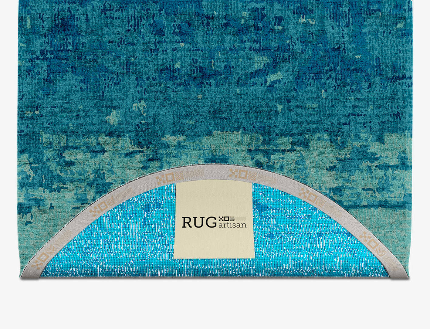 Motley Gradation Capsule Hand Knotted Bamboo Silk Custom Rug by Rug Artisan