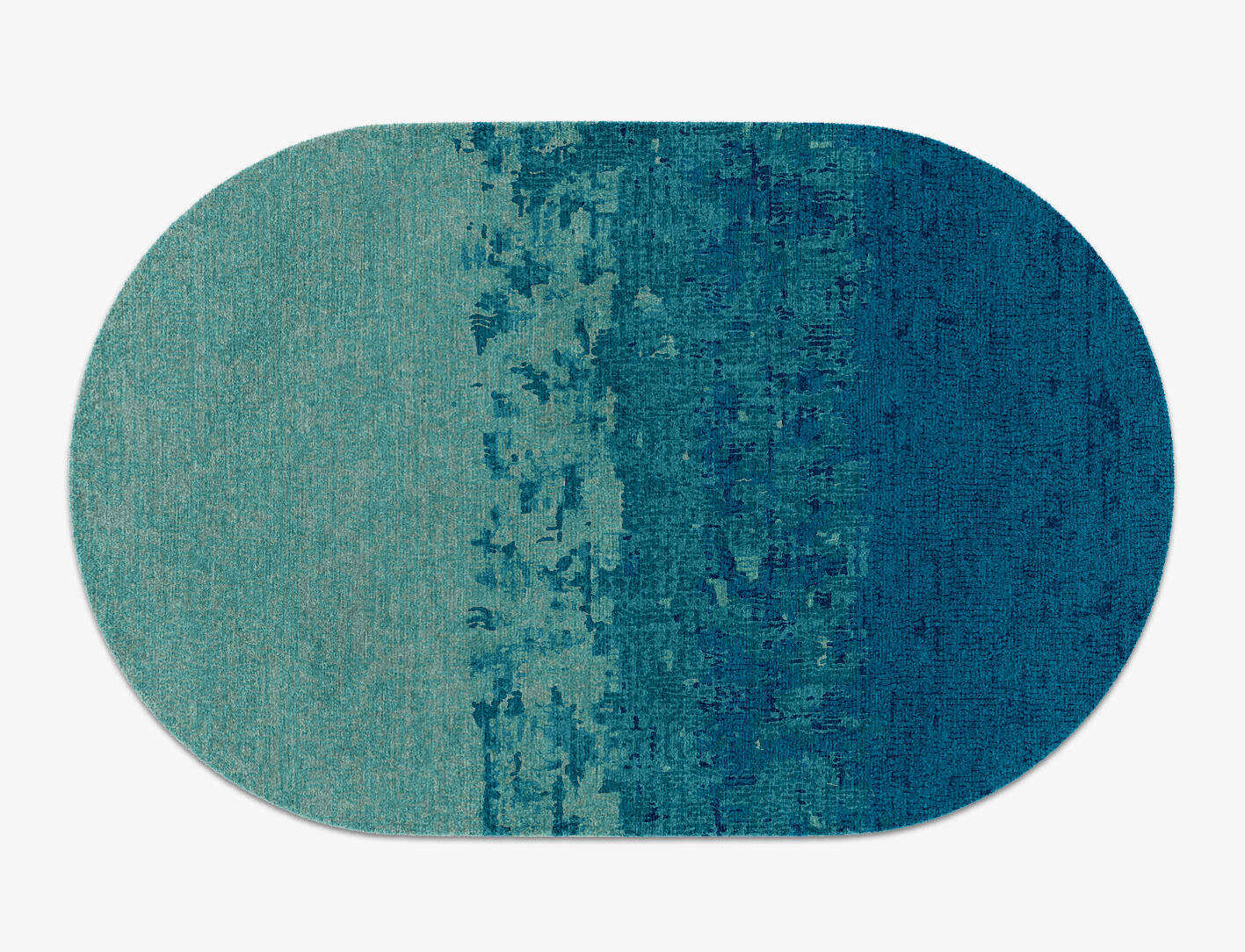 Motley Gradation Capsule Hand Knotted Tibetan Wool Custom Rug by Rug Artisan