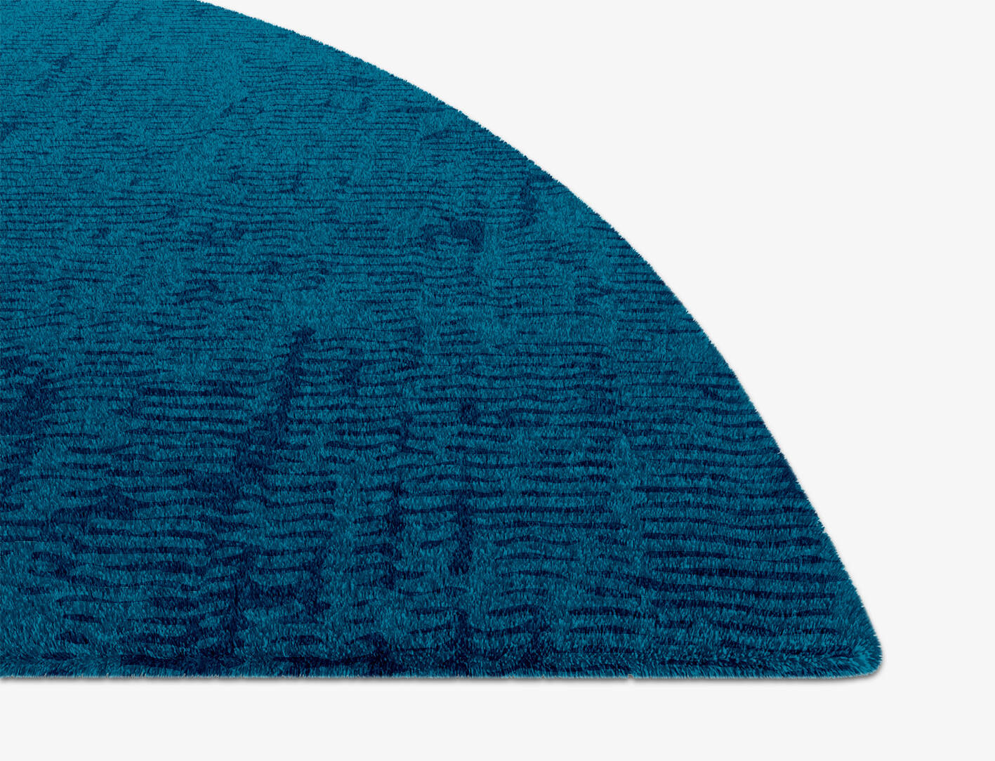 Motley Gradation Halfmoon Hand Knotted Tibetan Wool Custom Rug by Rug Artisan