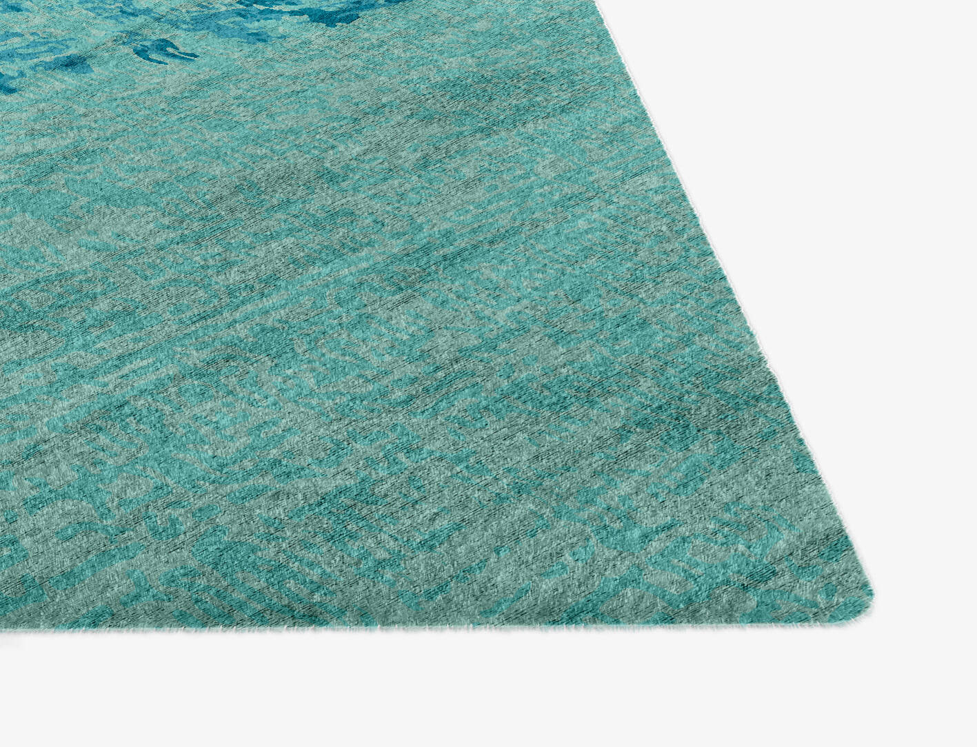 Motley Gradation Ogee Hand Knotted Bamboo Silk Custom Rug by Rug Artisan