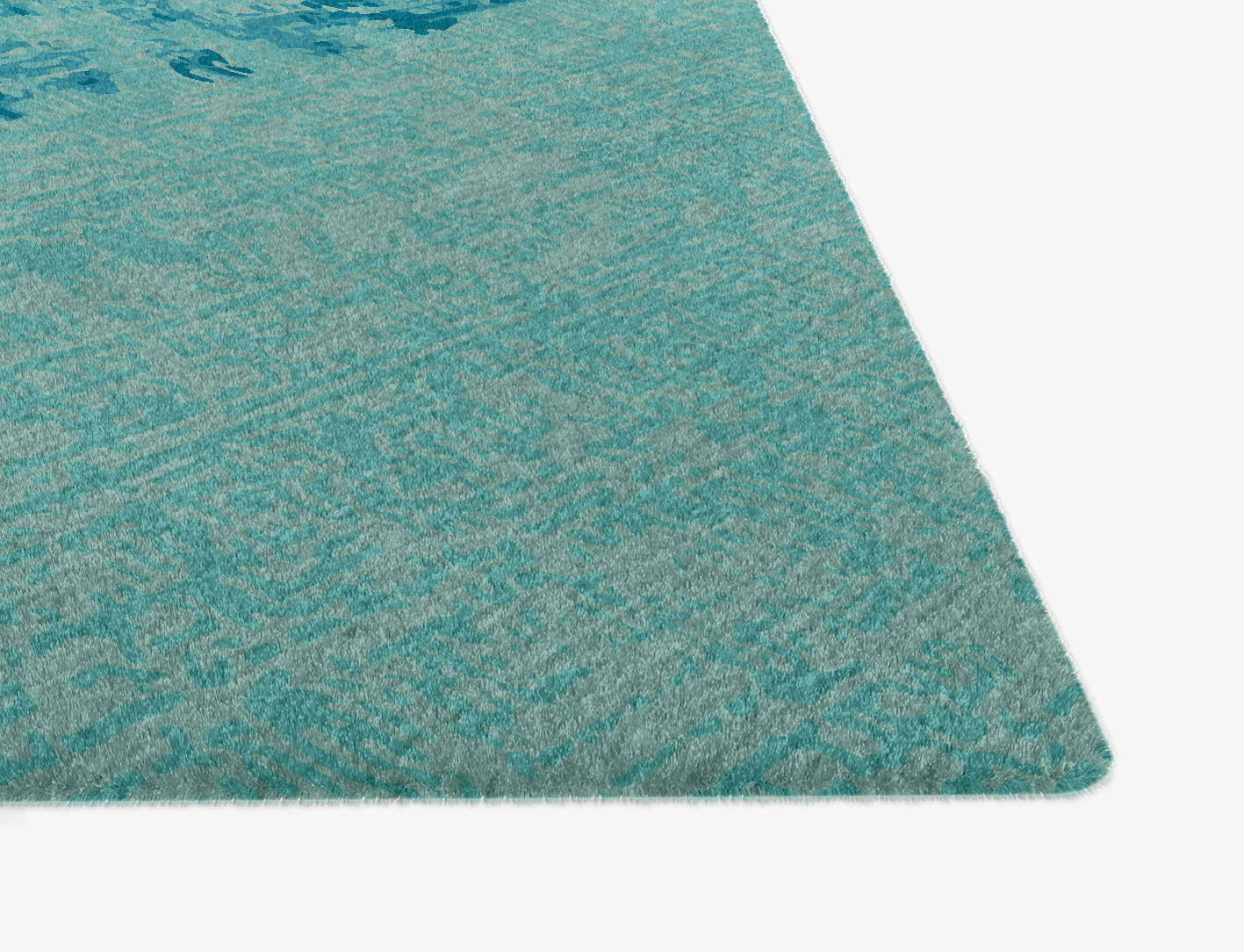 Motley Gradation Ogee Hand Knotted Tibetan Wool Custom Rug by Rug Artisan
