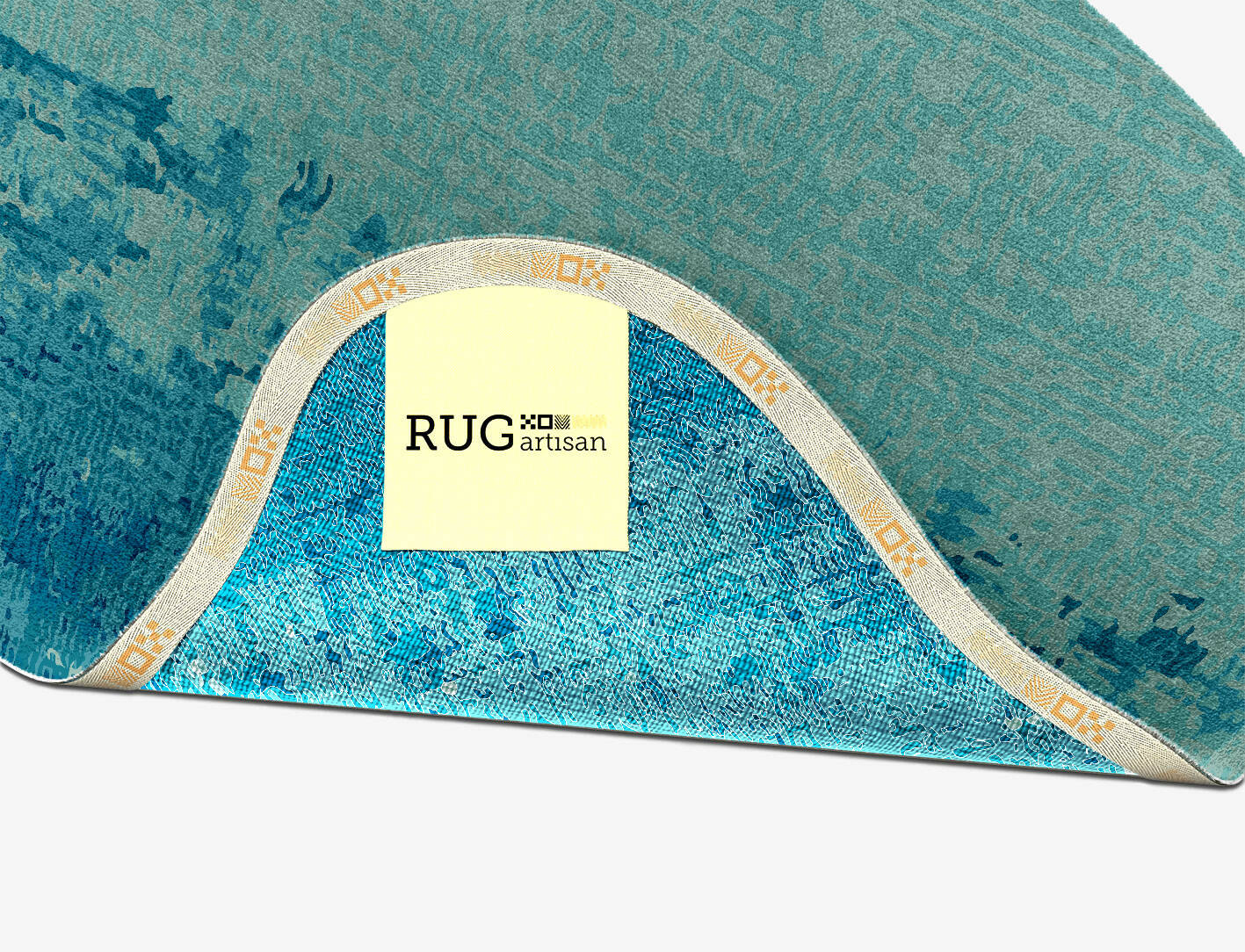 Motley Gradation Splash Hand Knotted Tibetan Wool Custom Rug by Rug Artisan