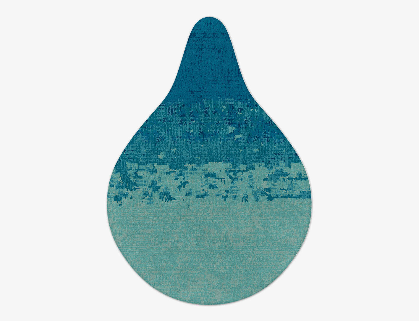 Motley Gradation Drop Hand Tufted Pure Wool Custom Rug by Rug Artisan