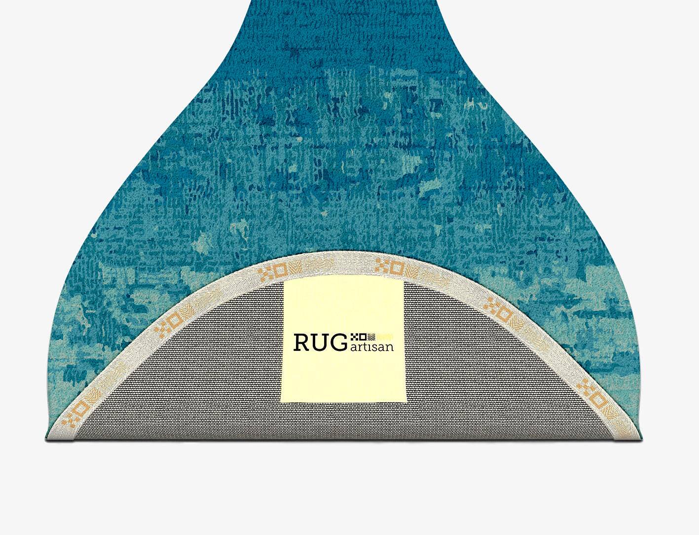 Motley Gradation Drop Hand Tufted Pure Wool Custom Rug by Rug Artisan