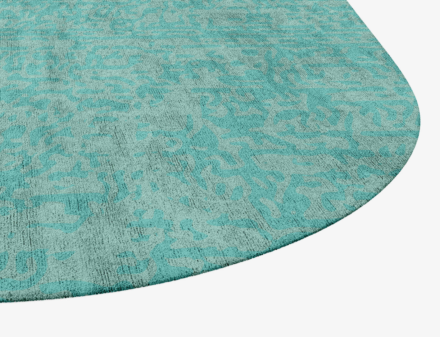 Motley Gradation Eight Hand Tufted Bamboo Silk Custom Rug by Rug Artisan