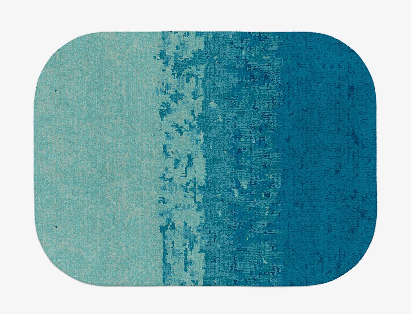 Motley Gradation Oblong Hand Tufted Pure Wool Custom Rug by Rug Artisan
