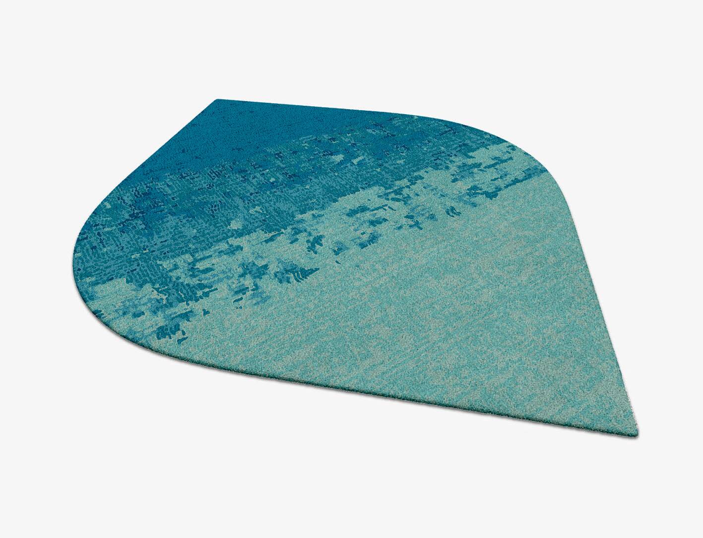 Motley Gradation Ogee Hand Tufted Pure Wool Custom Rug by Rug Artisan