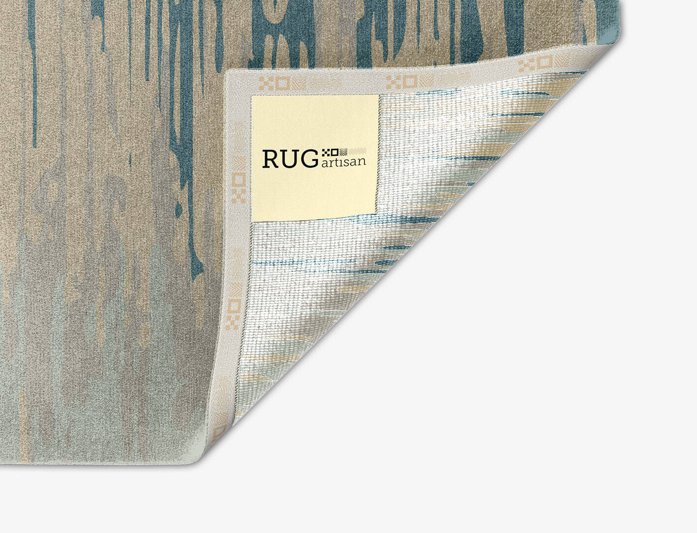 Movement Gradation Arch Hand Knotted Tibetan Wool Custom Rug by Rug Artisan