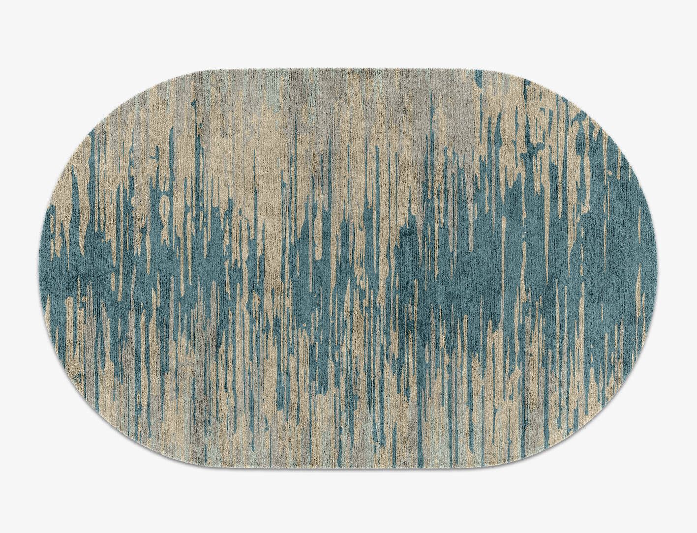 Movement Gradation Capsule Hand Knotted Bamboo Silk Custom Rug by Rug Artisan