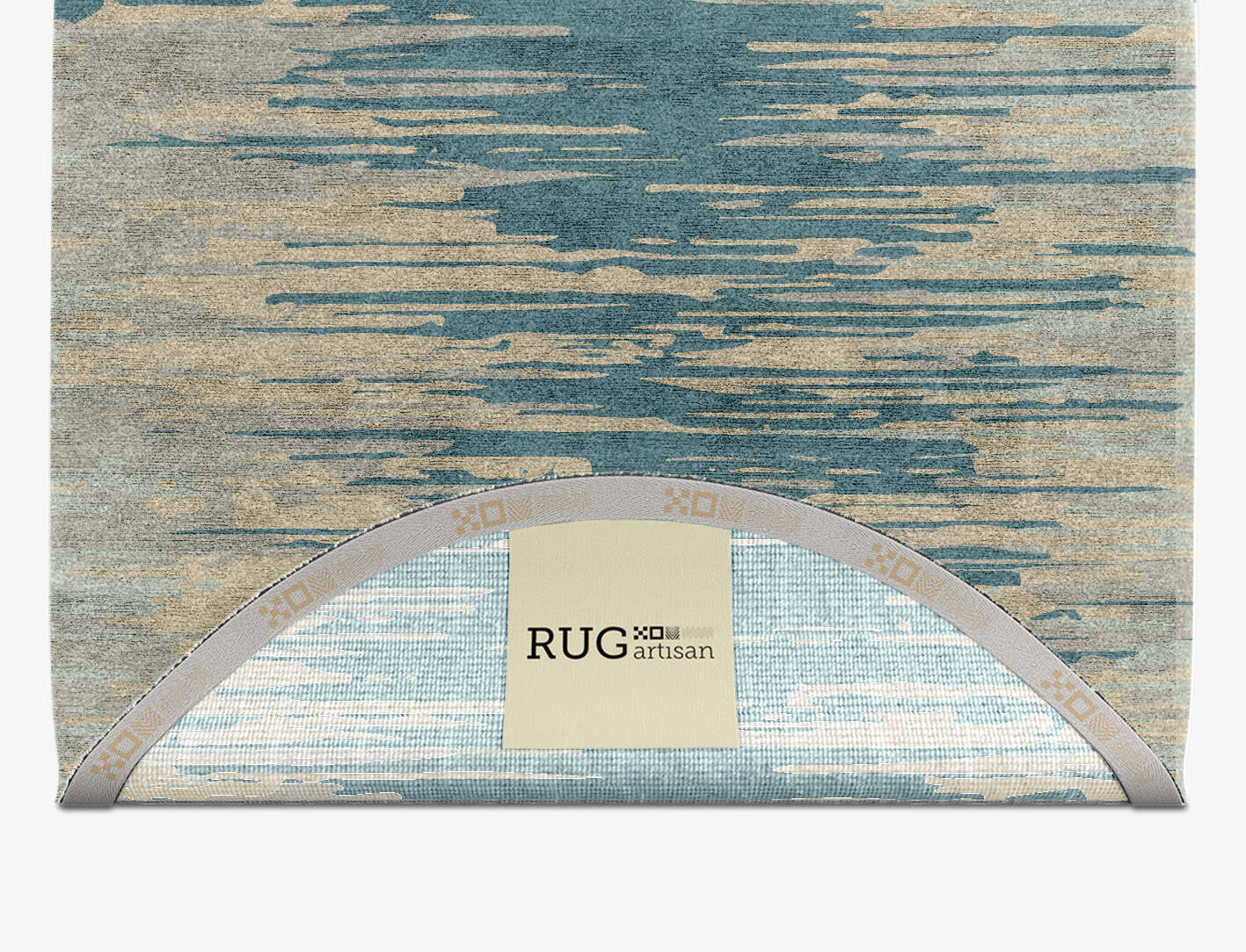Movement Gradation Capsule Hand Knotted Bamboo Silk Custom Rug by Rug Artisan