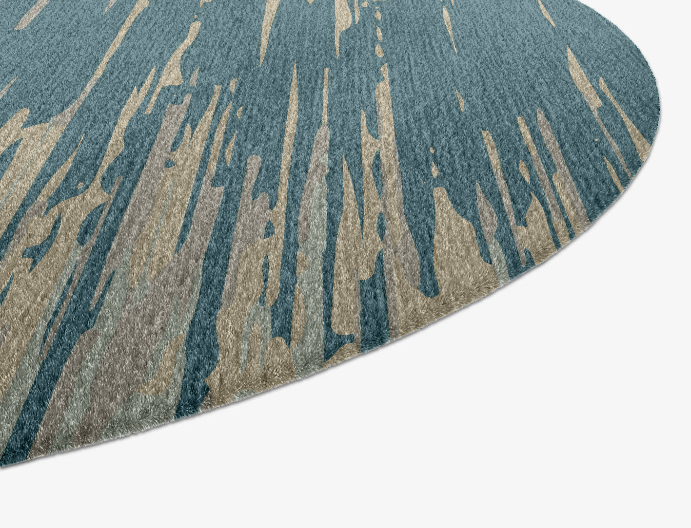 Movement Gradation Capsule Hand Knotted Tibetan Wool Custom Rug by Rug Artisan