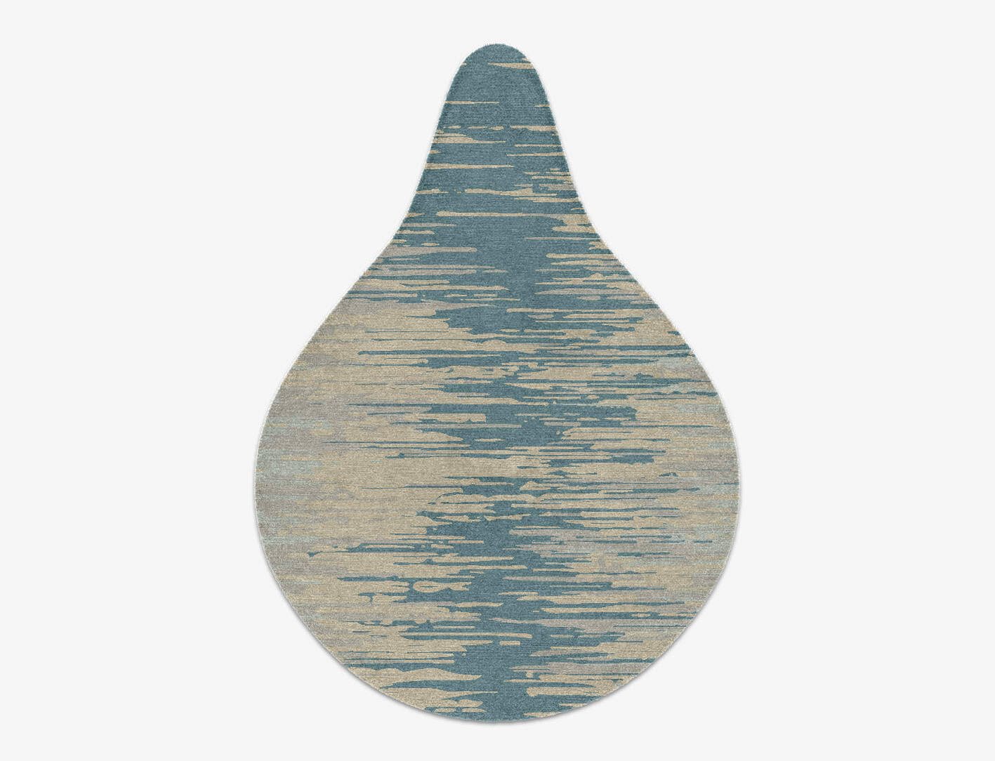 Movement Gradation Drop Hand Knotted Tibetan Wool Custom Rug by Rug Artisan
