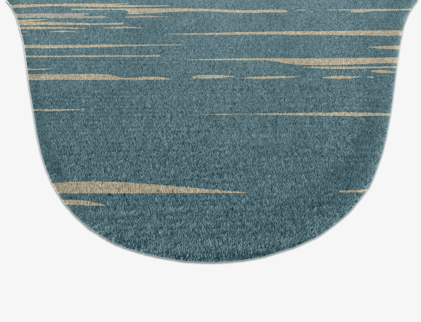 Movement Gradation Drop Hand Knotted Tibetan Wool Custom Rug by Rug Artisan