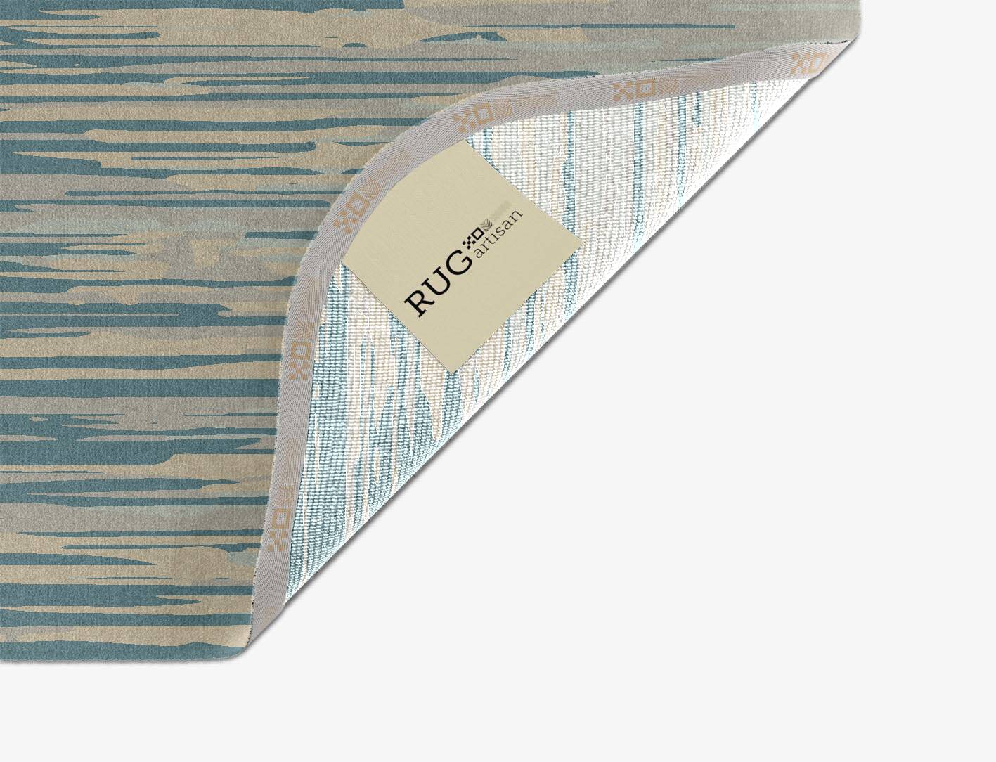 Movement Gradation Oblong Hand Knotted Tibetan Wool Custom Rug by Rug Artisan