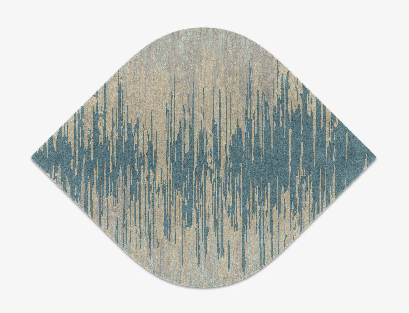 Movement Gradation Ogee Hand Knotted Tibetan Wool Custom Rug by Rug Artisan