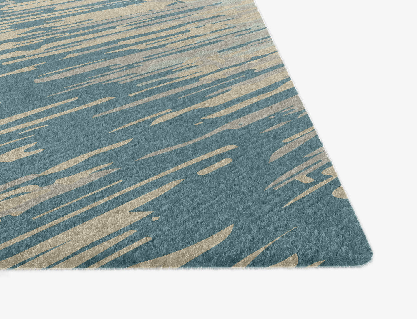 Movement Gradation Ogee Hand Knotted Tibetan Wool Custom Rug by Rug Artisan