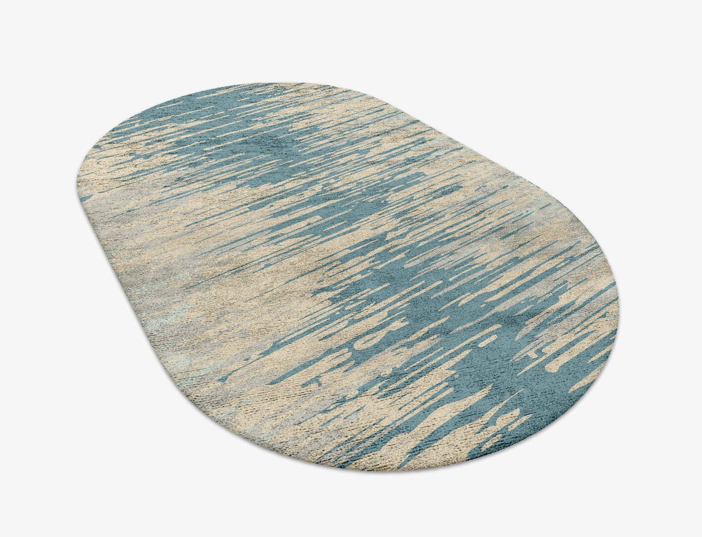 Movement Gradation Capsule Hand Tufted Bamboo Silk Custom Rug by Rug Artisan