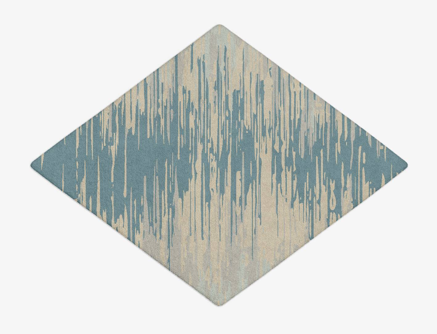 Movement Gradation Diamond Hand Tufted Pure Wool Custom Rug by Rug Artisan