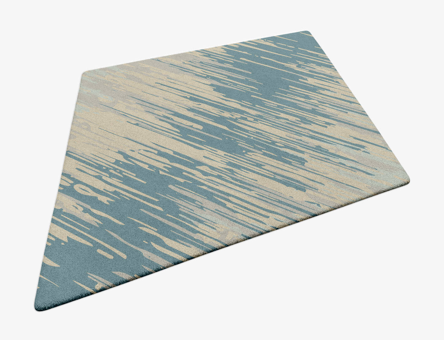 Movement Gradation Diamond Hand Tufted Pure Wool Custom Rug by Rug Artisan