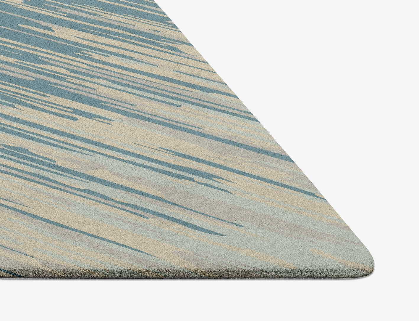 Movement Gradation Diamond Hand Tufted Pure Wool Custom Rug by Rug Artisan
