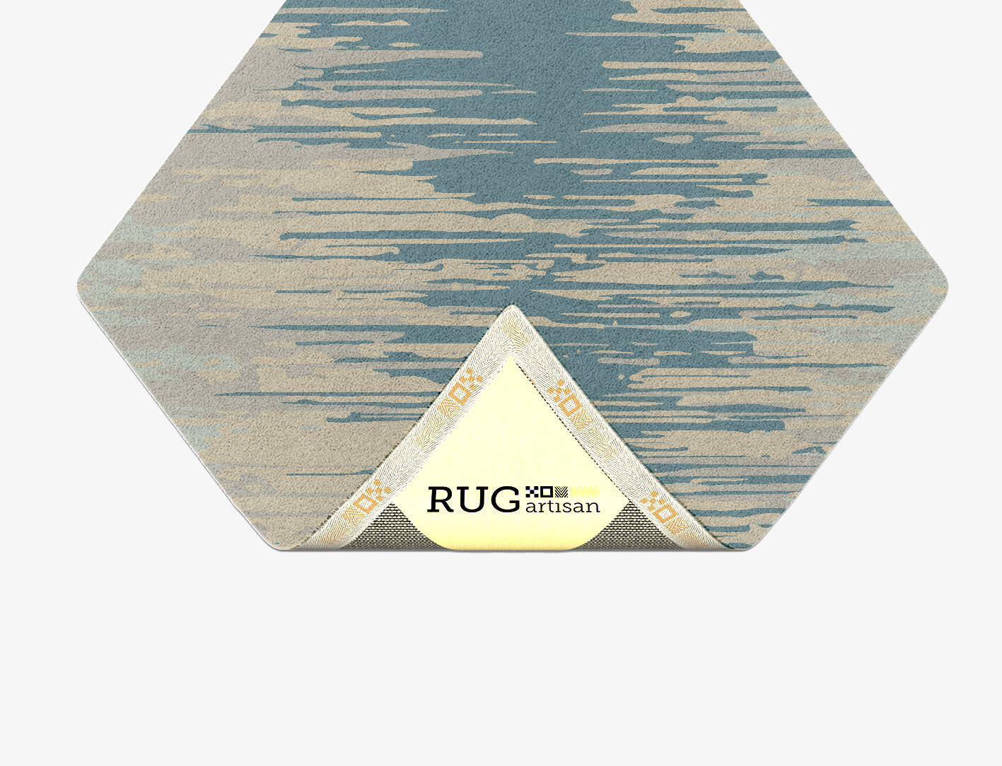 Movement Gradation Diamond Hand Tufted Pure Wool Custom Rug by Rug Artisan