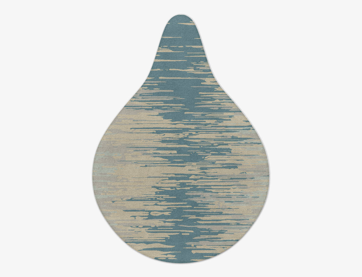 Movement Gradation Drop Hand Tufted Pure Wool Custom Rug by Rug Artisan