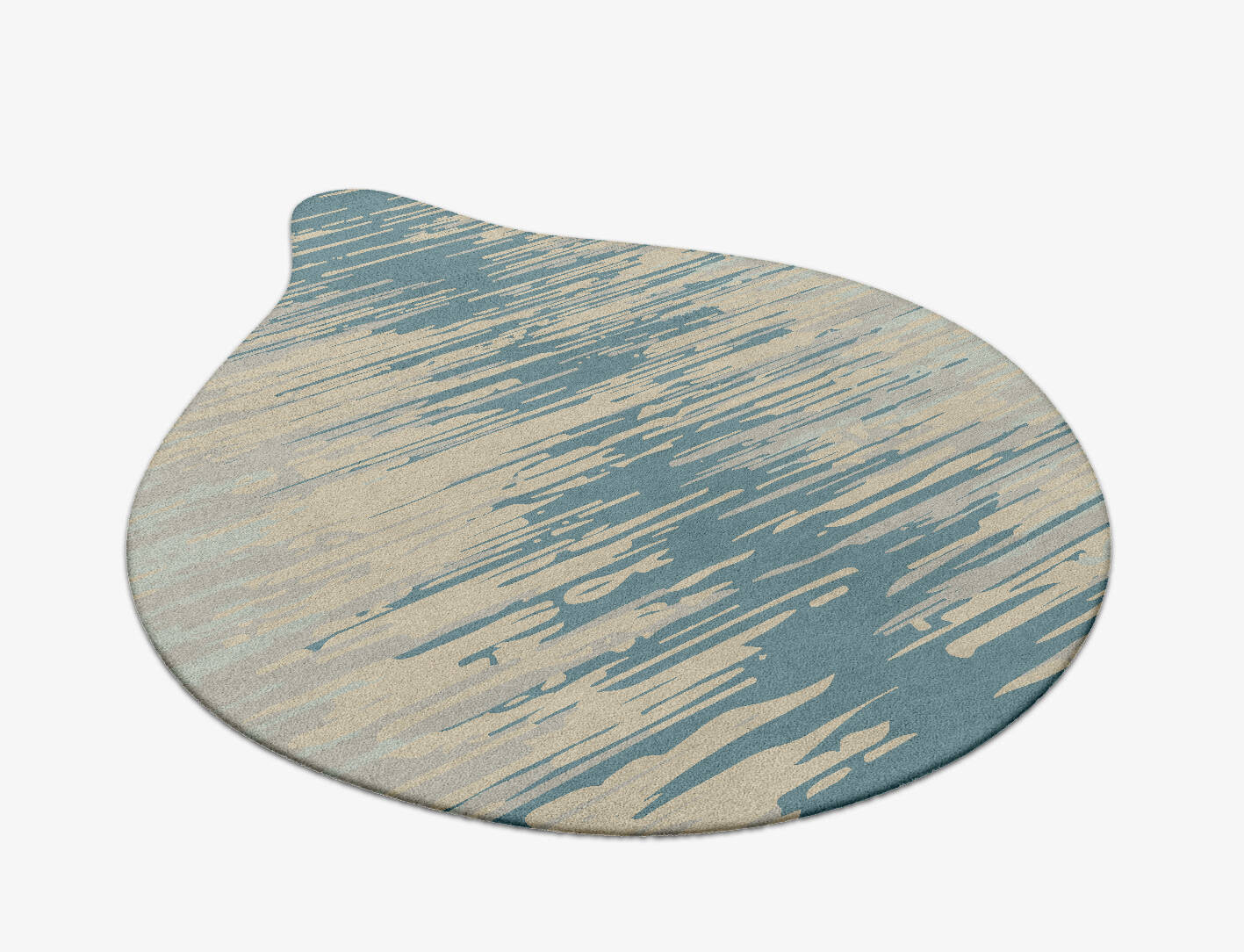 Movement Gradation Drop Hand Tufted Pure Wool Custom Rug by Rug Artisan