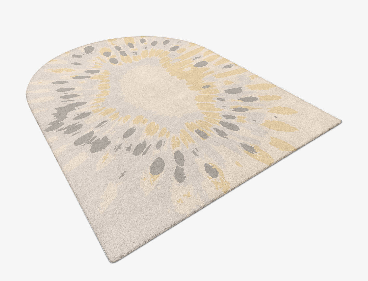 Mucogee Abstract Arch Hand Tufted Pure Wool Custom Rug by Rug Artisan