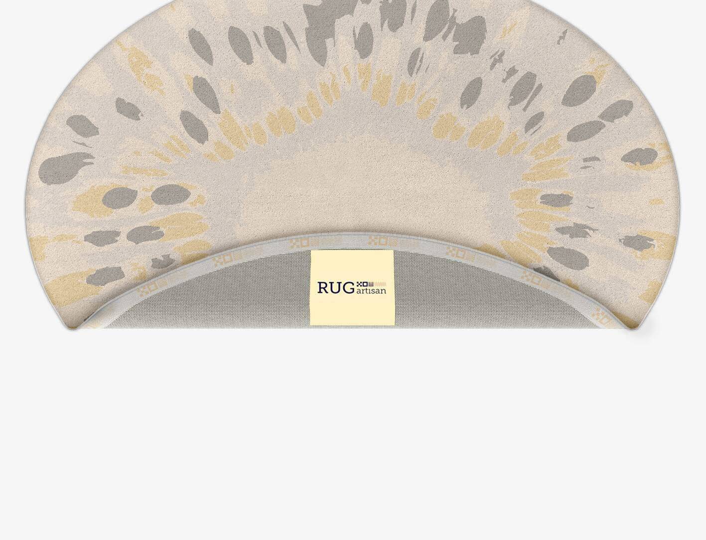 Mucogee Abstract Oval Hand Tufted Pure Wool Custom Rug by Rug Artisan