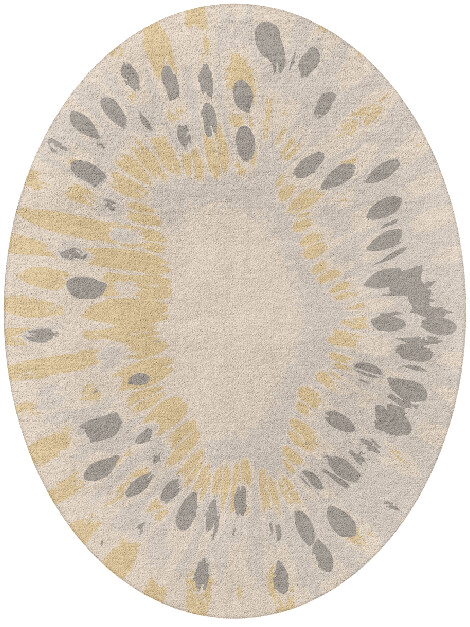 Mucogee Oval Hand Tufted Pure Wool custom handmade rug